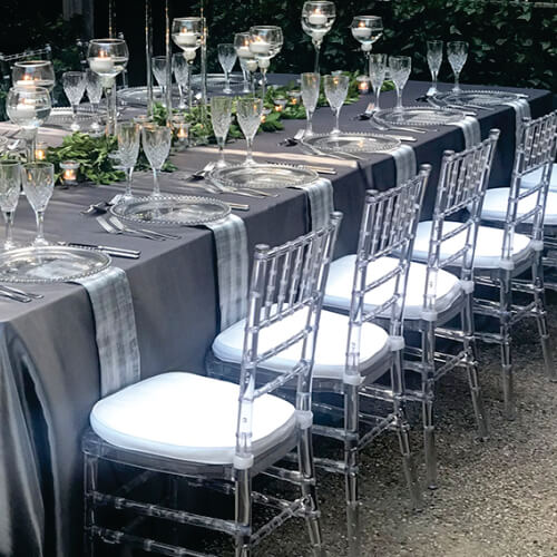 Tiffany Chair - Clear - Image 2
